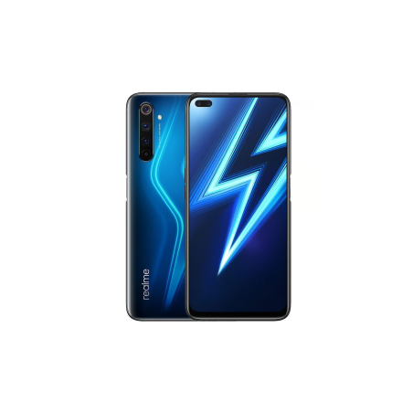 Realme 6 128 Go Bleu- Comme Neuf avec Boîte et Accessoires — Reconditionné Garanti 12 mois · Smarty Paris
